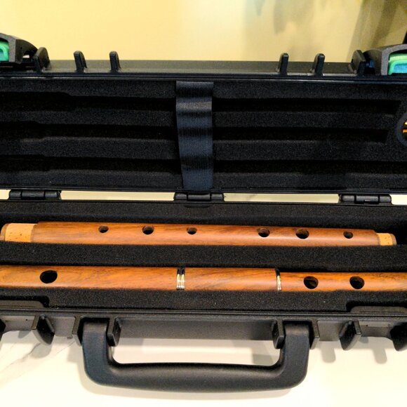 McNeela Cygnet Irish Rosewood Flute - Picture 2 of 5